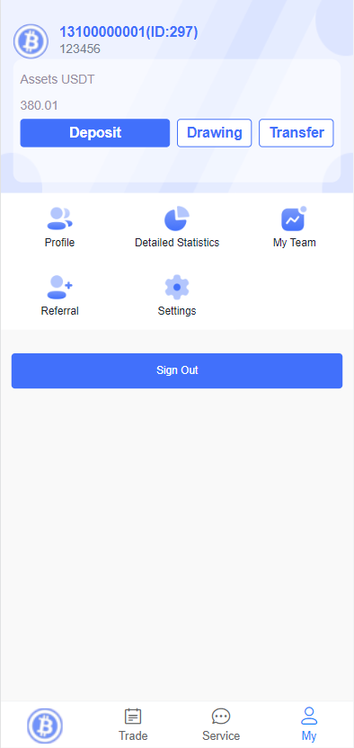 开源版海外双语言竞猜系统/虚拟币大小单双竞猜下注/USDT充值_八妹源码-10