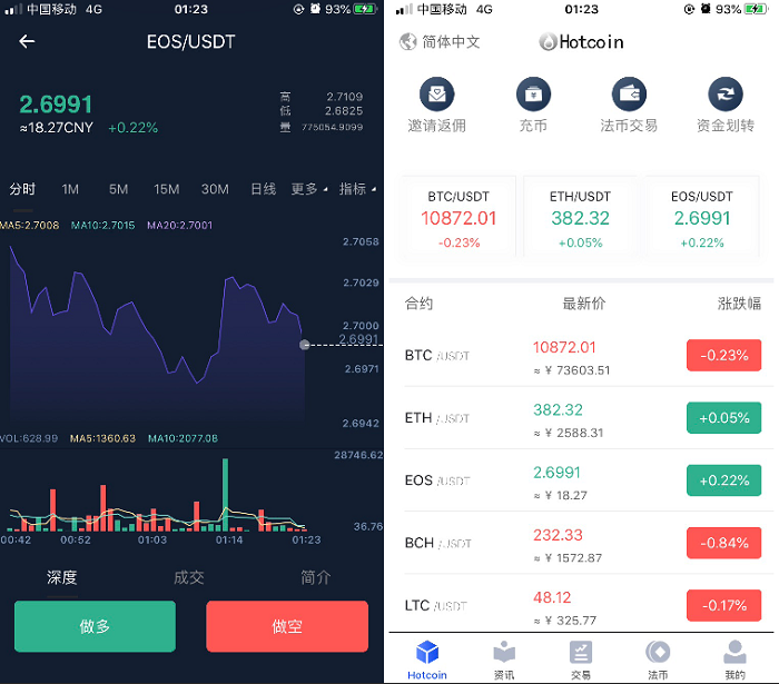原生APP高仿火币合约交易所完整USDT源码,安卓,IOS端源码,币币,OTC承兑商,永续合约_八妹源码-6