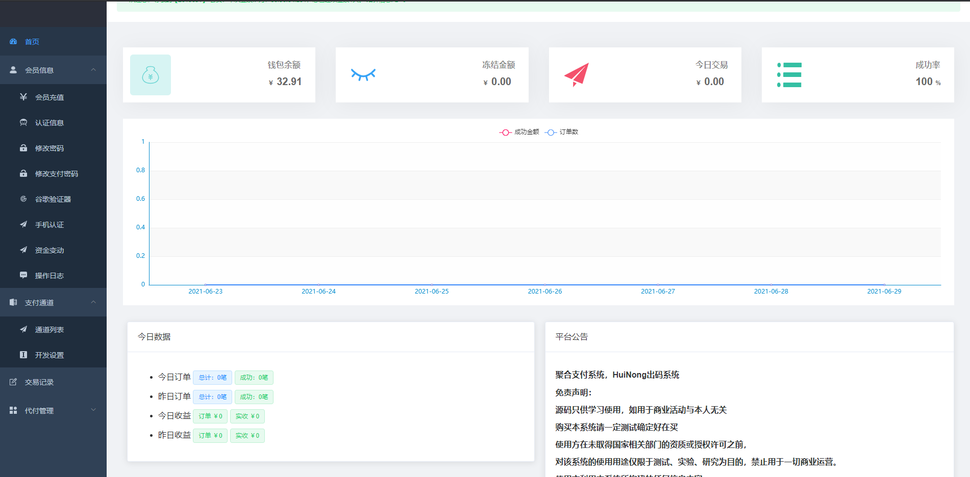 全开源聚合支付系统/三方支付/代付系统/前后端分离/附带前端VUE-八妹源码