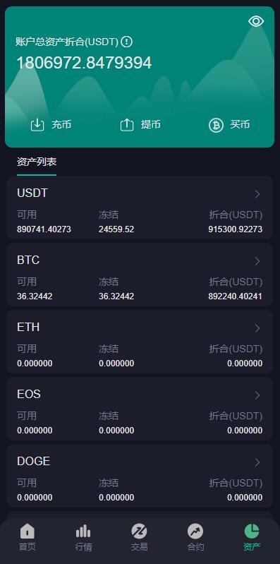 全新优化版区块链交易所/币币秒合约交易/IEO认购/质押挖矿_八妹源码-12